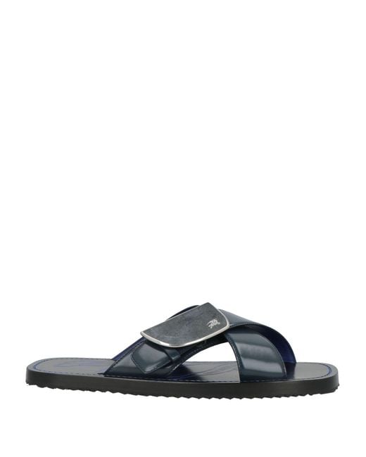 Burberry Blue Sandals for men