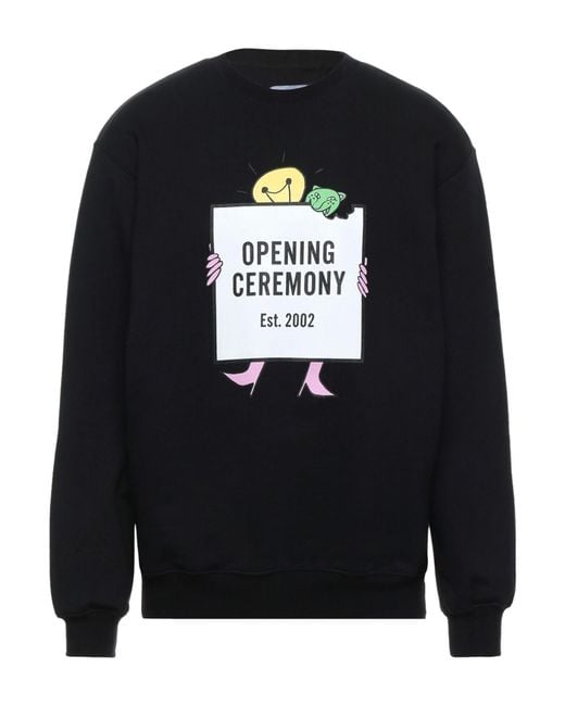 Sudadera Opening Ceremony de hombre de color Black