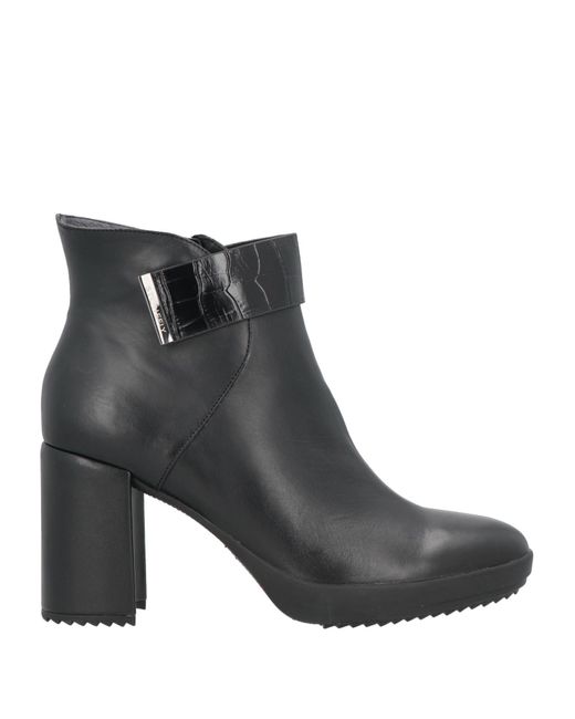 Stonefly Black Ankle Boots