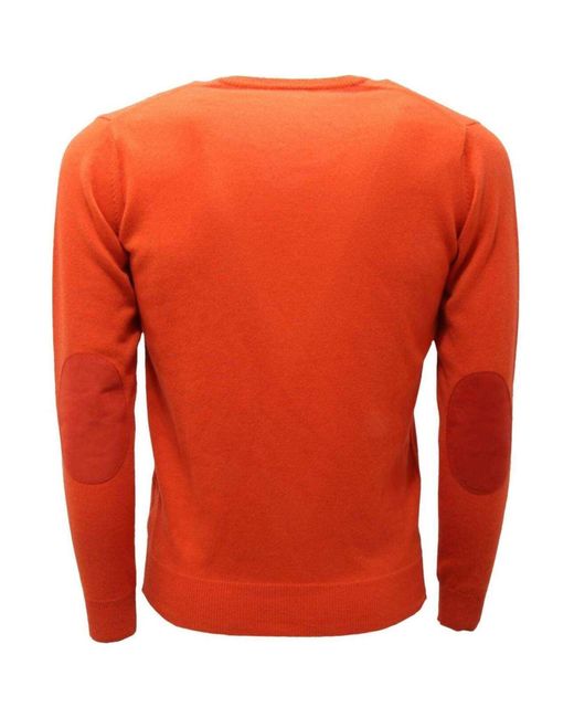 Kangra Pullover in Orange für Herren