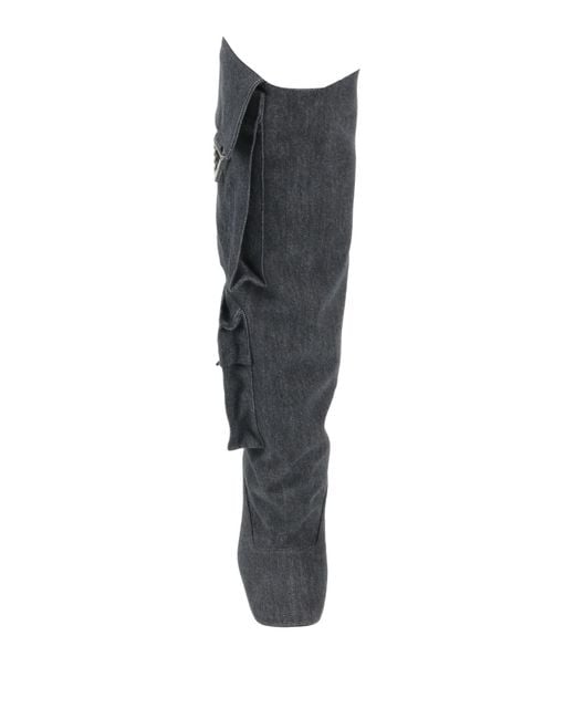 The Attico Black Boot