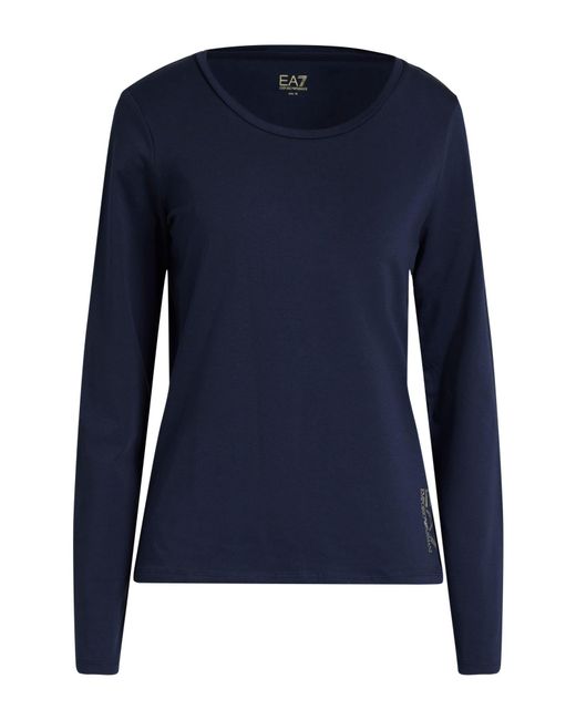 EA7 Blue T-Shirts