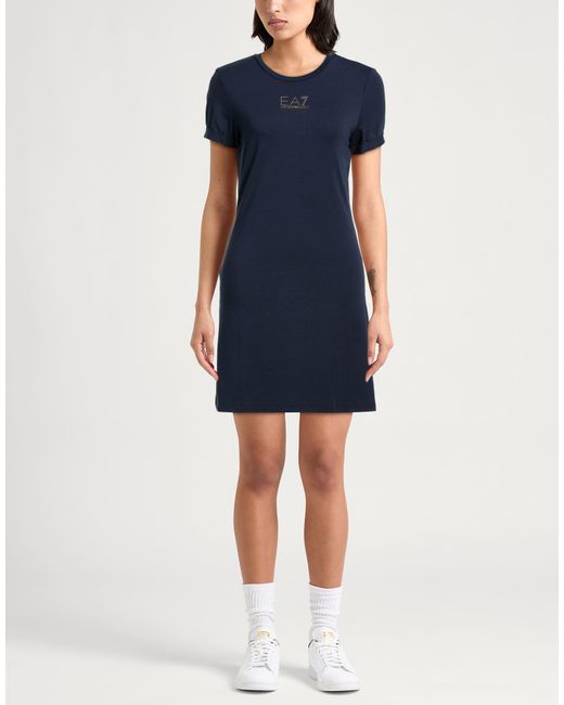 EA7 Blue Mini Dresses