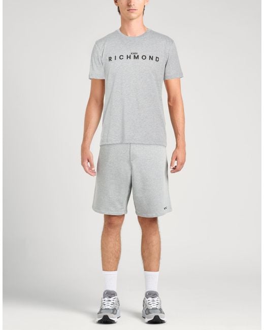 John Richmond Gray T-Shirt for men