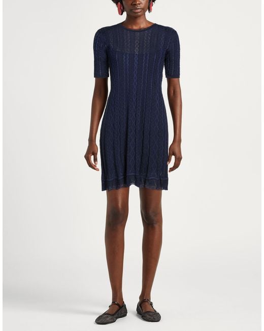 Missoni Blue Mini Dress