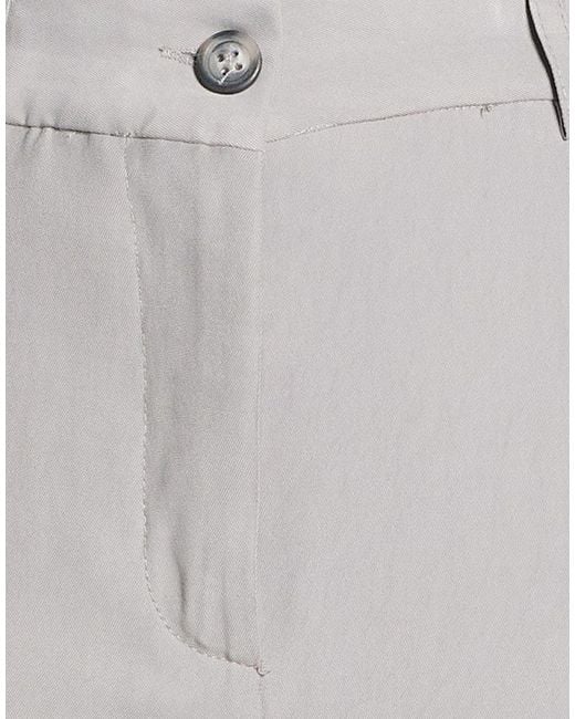 Please Gray Pants Viscose, Polyester