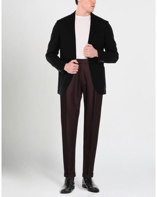Berwich Purple Pants for men