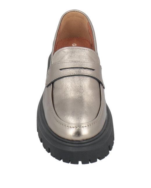 Gioseppo Gray Loafers Leather