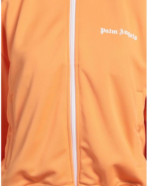 Palm Angels Orange Sweatshirt
