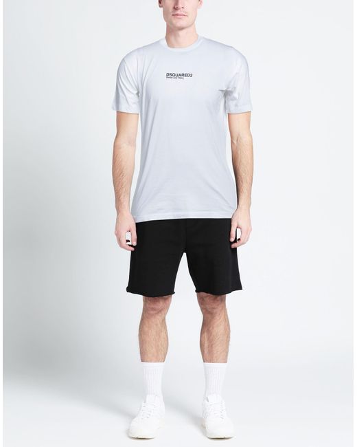 DSquared² White T-shirt for men