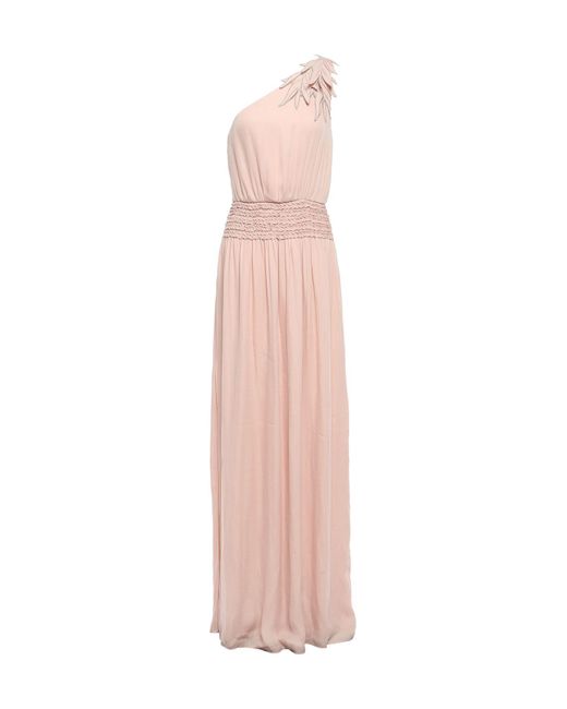halston heritage long dress