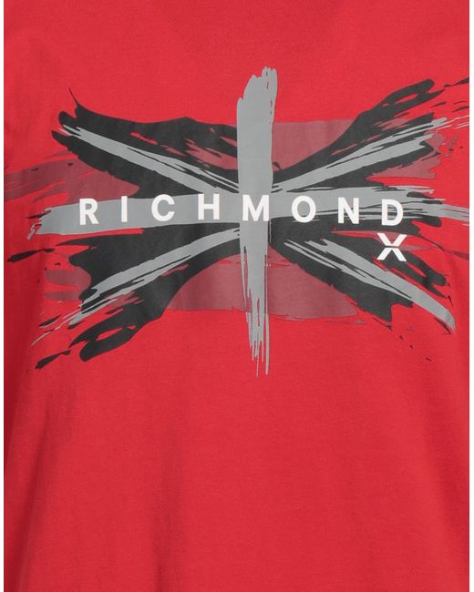 Richmond X Red T-shirt for men