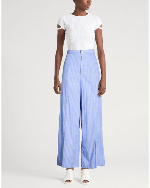 Toga Blue Light Pants Cotton