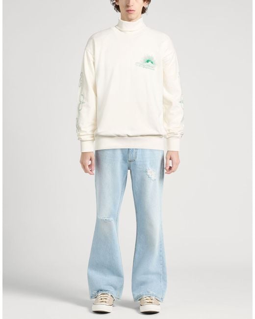 ENTERPRISE JAPAN White Sweatshirt Cotton for men