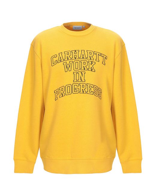 Carhartt Yellow Sweatshirt for men