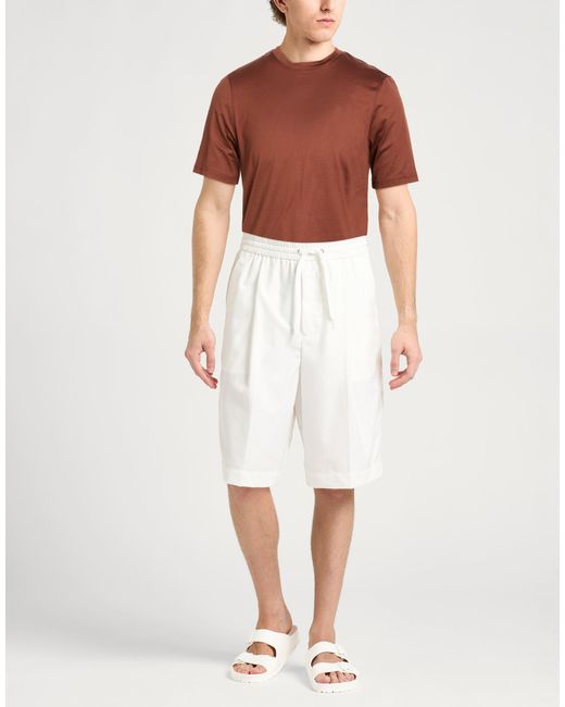 Alpha Studio Brown T-Shirt Cotton for men