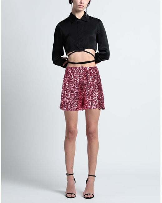 Gaelle Paris Red Shorts & Bermuda Shorts
