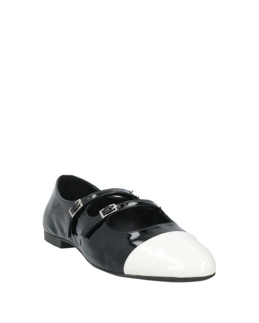 Jeffrey Campbell Black Ballet Flats