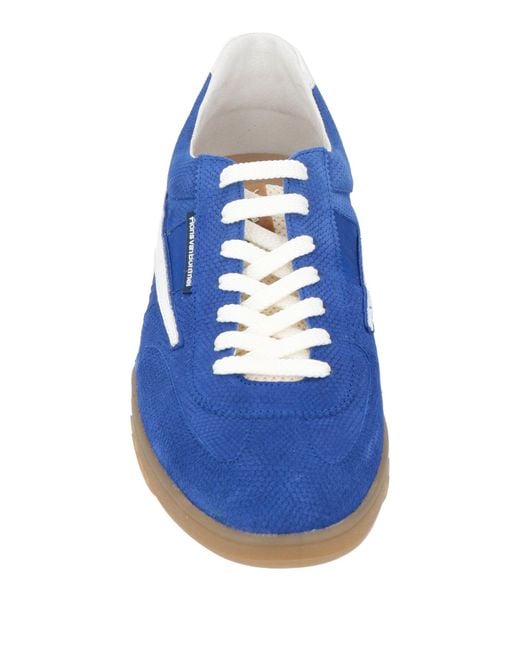Floris Van Bommel Blue Trainers for men