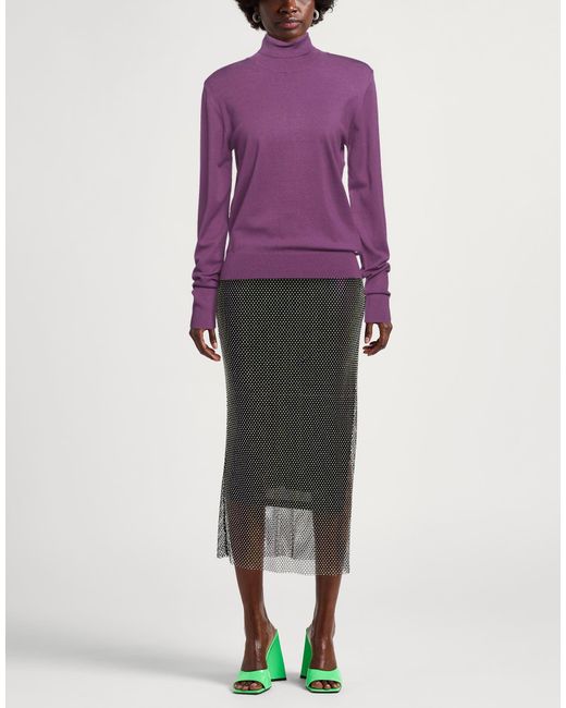Kaos Purple Turtleneck