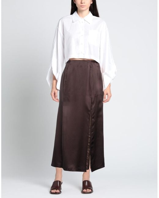 BITE STUDIOS Brown Maxi Skirt