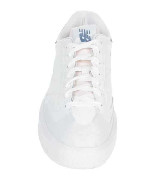 New Balance White Trainers