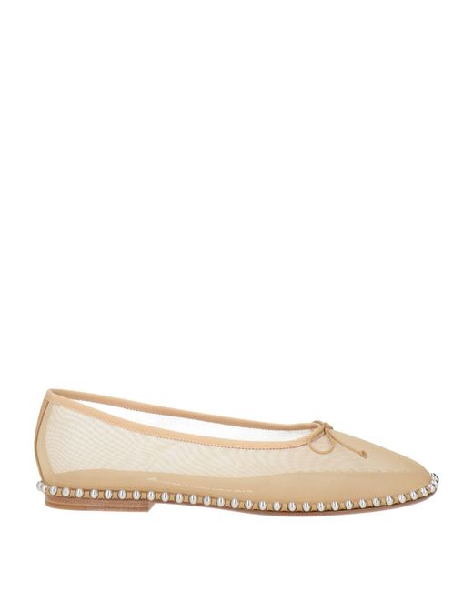 Alexander Wang Natural Ballet Flats