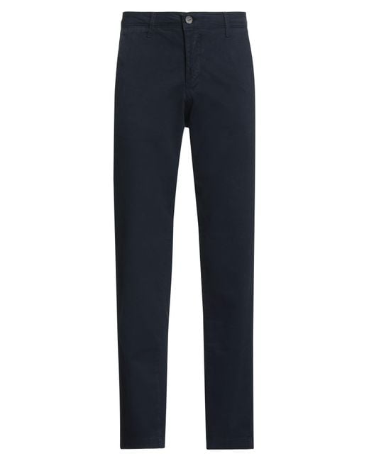 Squad² Blue Pants Cotton, Elastane for men