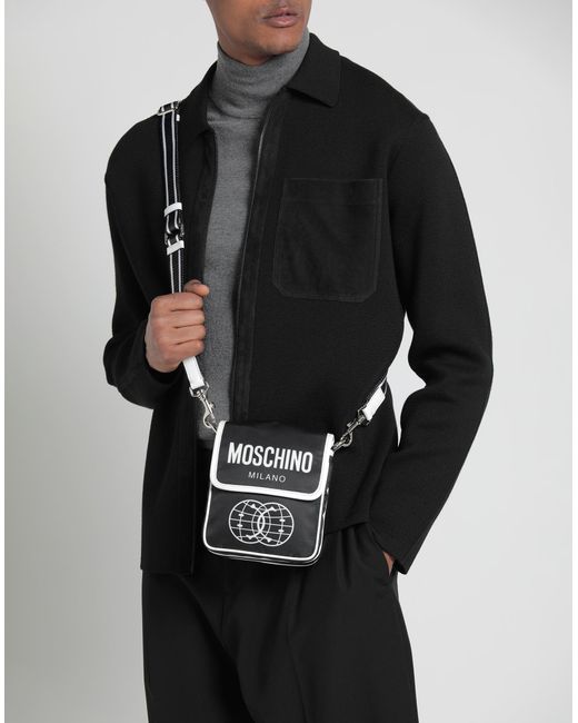 Moschino Black Cross-body Bag for men