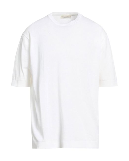 FILIPPO DE LAURENTIIS White Sweaters for men