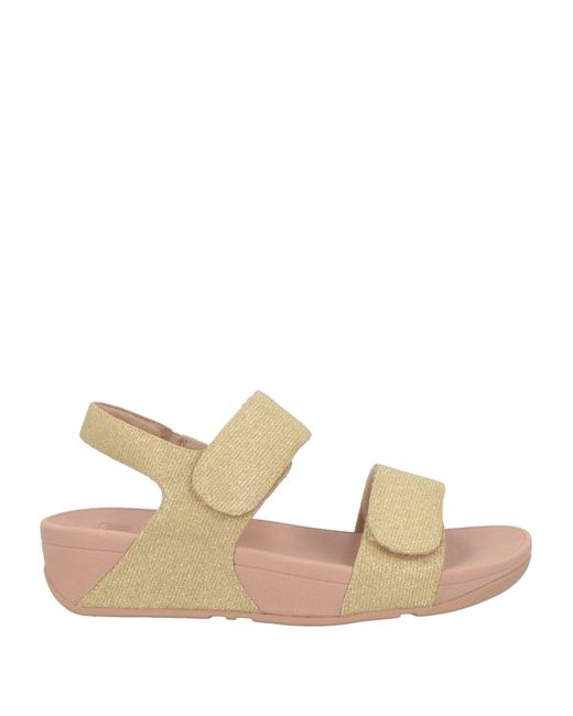 Fitflop Natural Sandals Textile Fibers