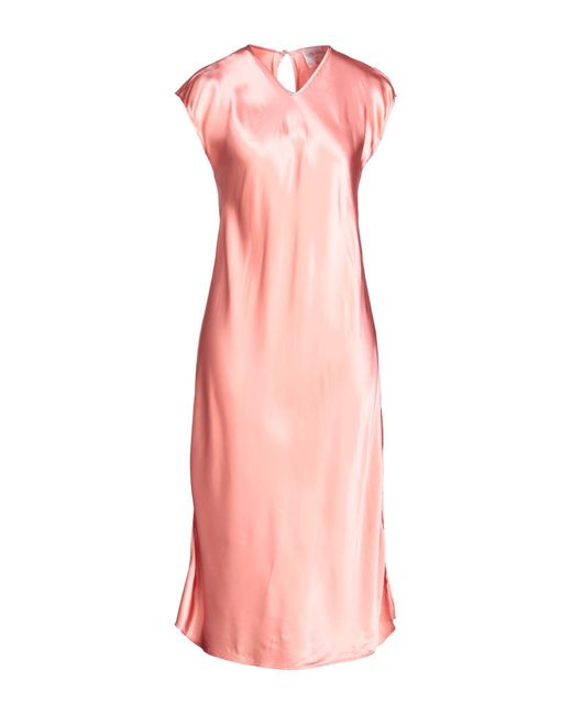 Forte Forte Pink Midi-Kleid