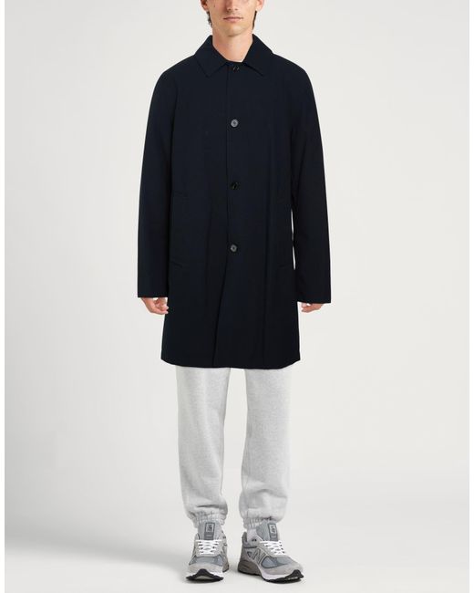 Paltò Blue Overcoat & Trench Coat for men