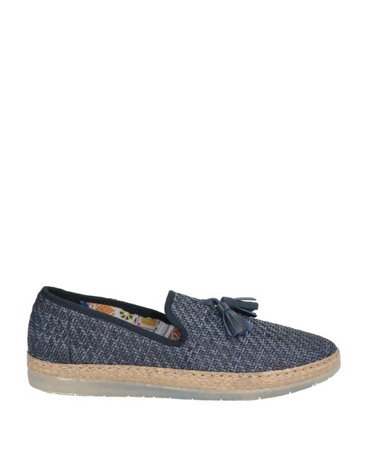 Marechiaro 1962 Blue Espadrilles Leather for men