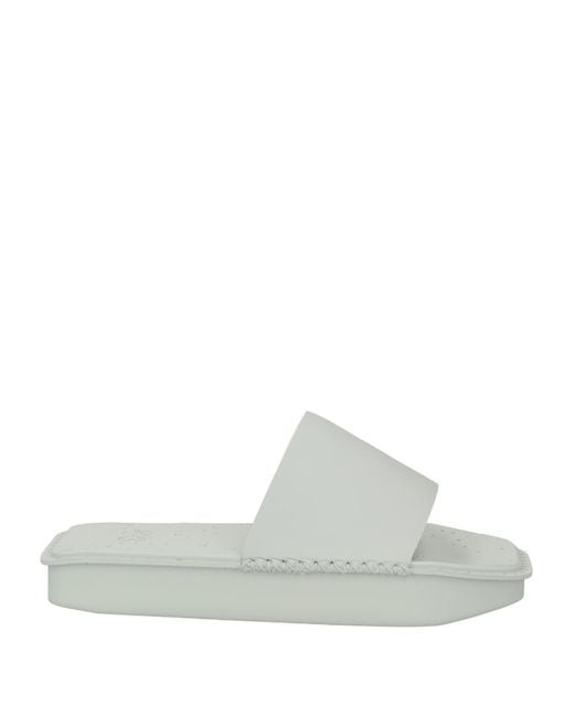 Y-3 White Sandals for men