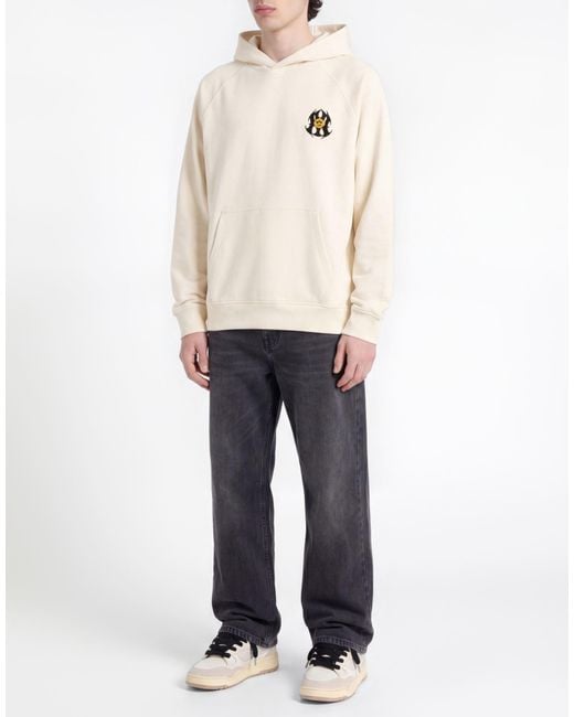 Barrow White Sweatshirt Cotton for men