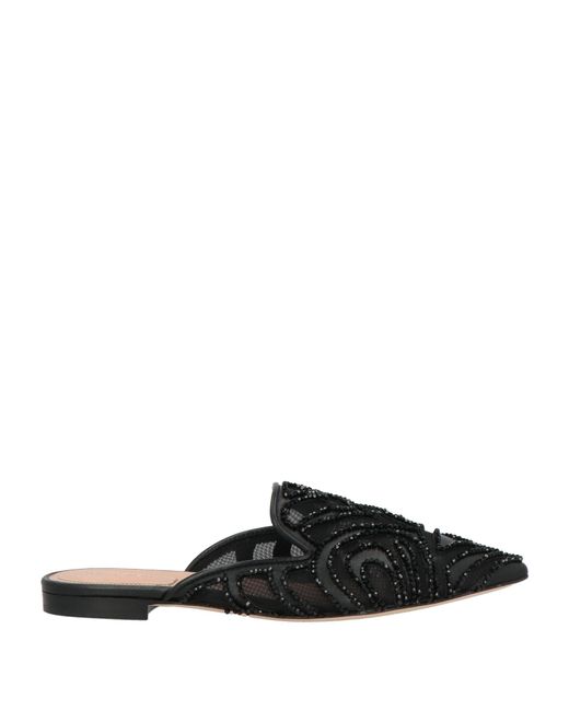 Alberta Ferretti Black Mules & Clogs