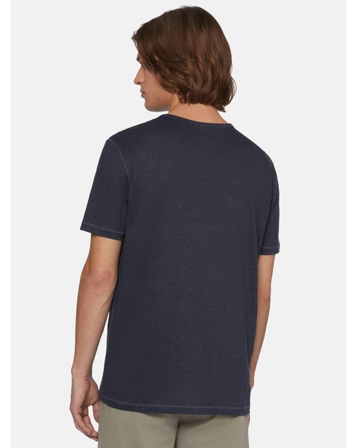 Camiseta Boggi de hombre de color Blue