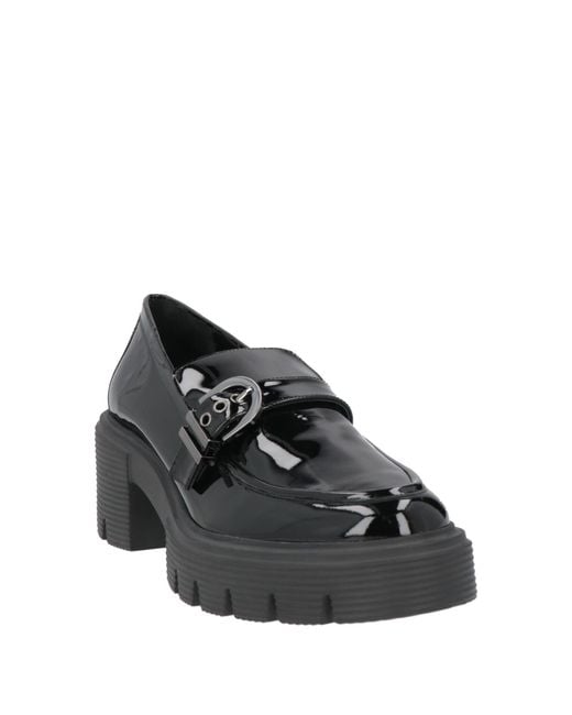 Stuart Weitzman Black Mokassin