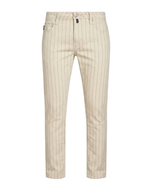 Tramarossa Natural Pants Cotton, Polyester, Elastane for men