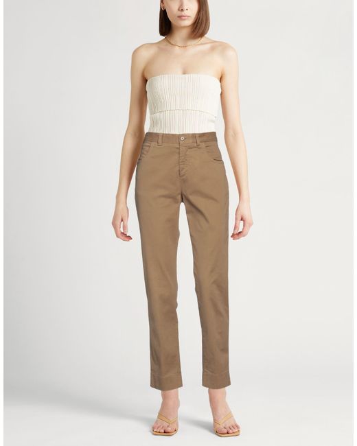 Aspesi Natural Pants Cotton, Elastane