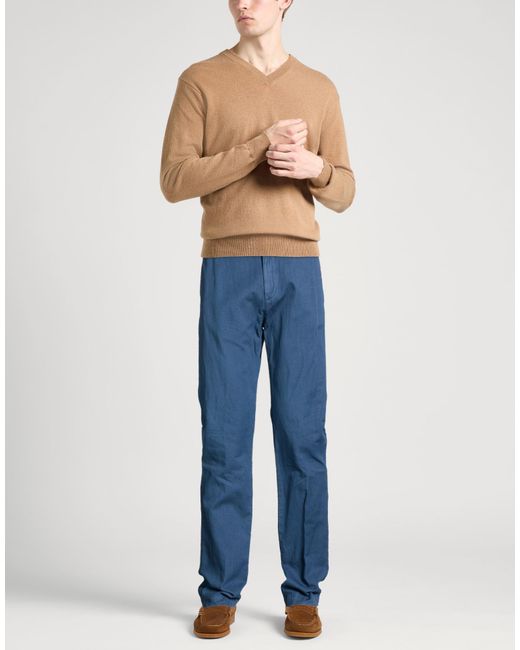 Massimo Alba Blue Trouser for men