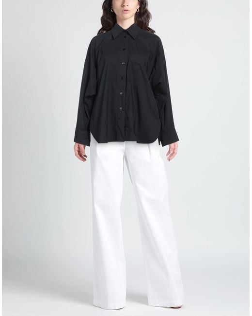 Low Classic Blue Shirt Cotton, Polyamide, Polyurethane