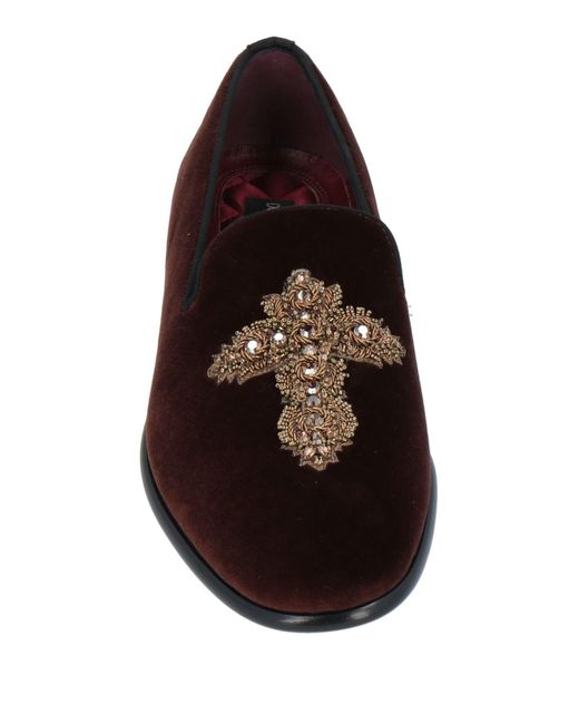Mocasines Dolce & Gabbana de hombre de color Brown