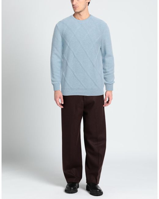 Pullover Malo de hombre de color Blue