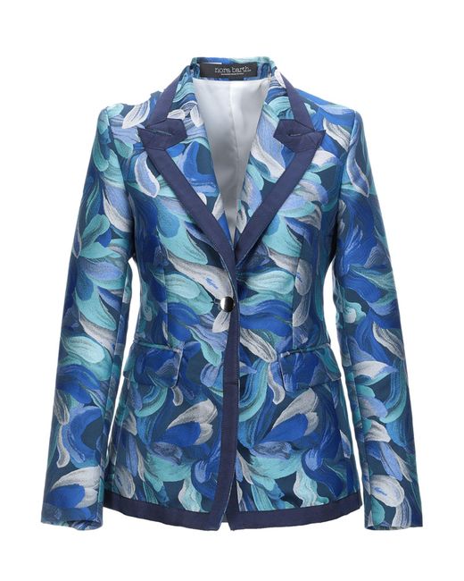 Blazer Nora Barth en coloris Blue