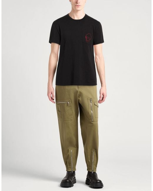 McQueen Black T-Shirts for men