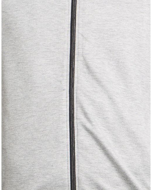 Kiton Gray Light Sweatshirt Viscose, Elastane for men