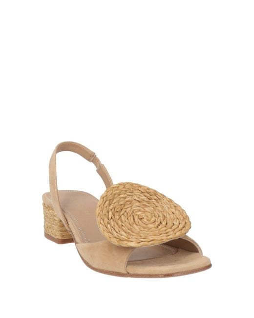 Paloma Barceló Natural Sandals