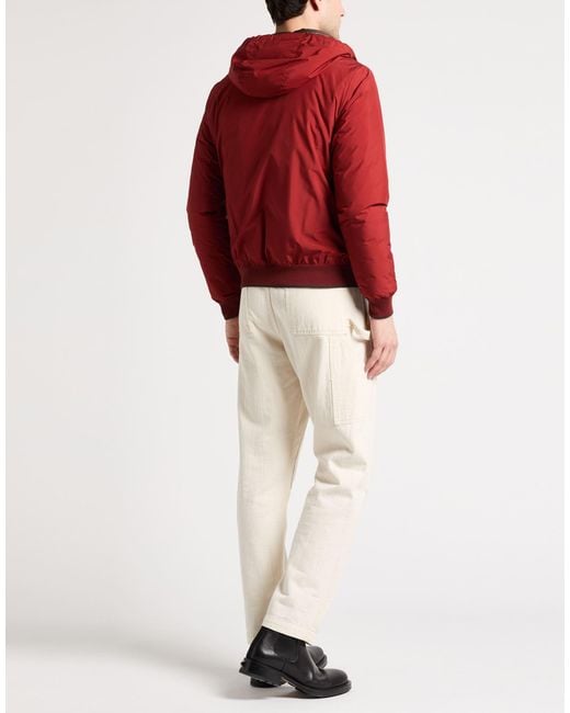 Moorer Red Puffer for men